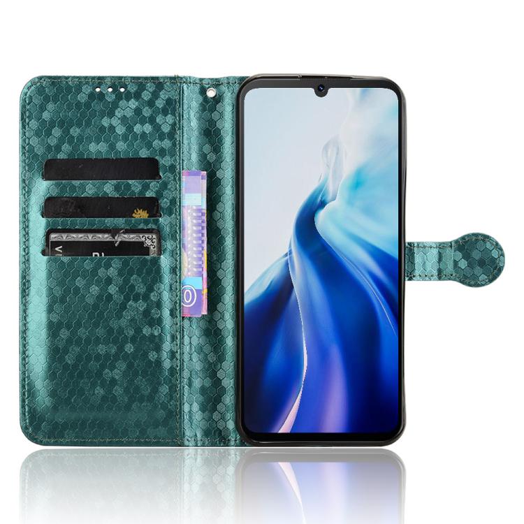 For Cubot A30 Honeycomb Dot Texture Leather Phone Case