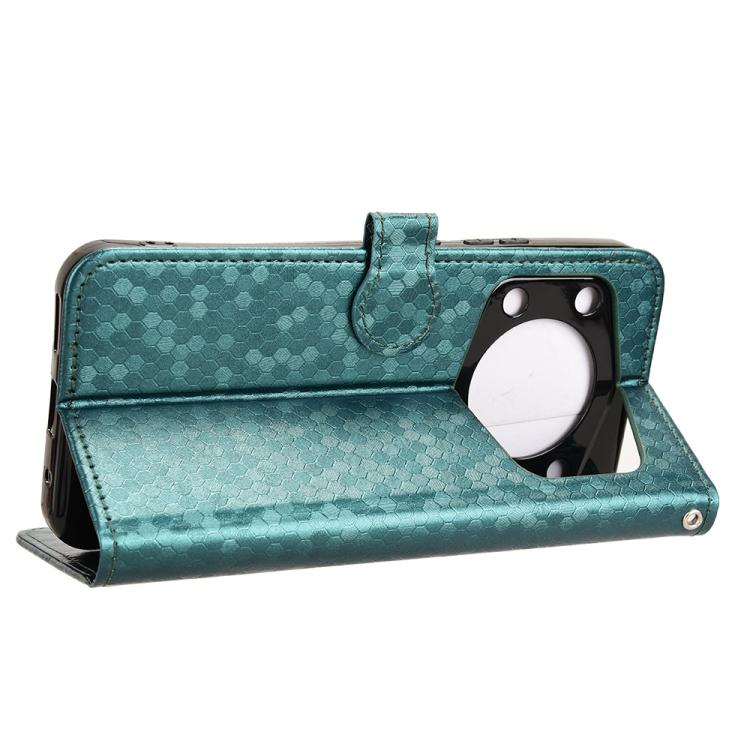 For Cubot A30 Honeycomb Dot Texture Leather Phone Case
