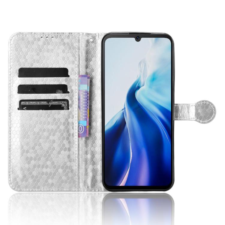 For Cubot A30 Honeycomb Dot Texture Leather Phone Case