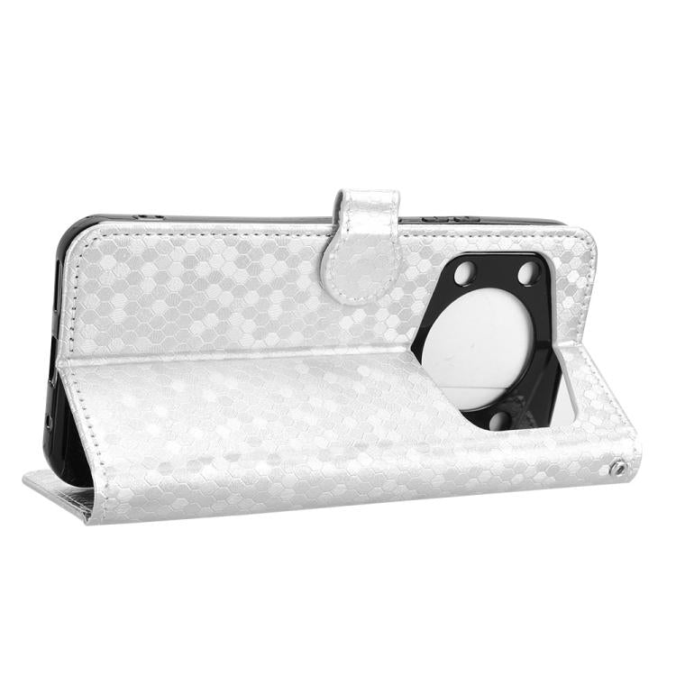 For Cubot A30 Honeycomb Dot Texture Leather Phone Case