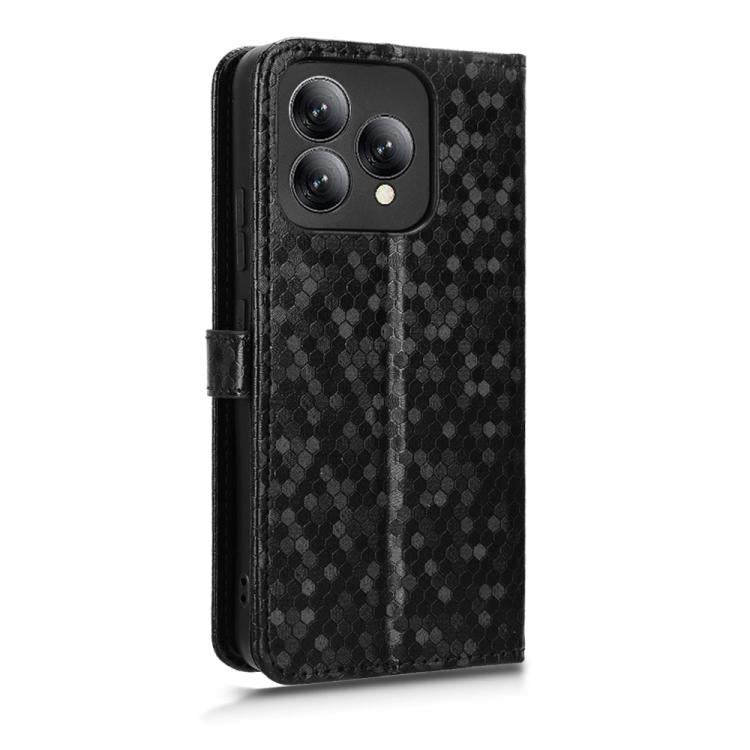 For Cubot A40 Honeycomb Dot Texture Leather Phone Case