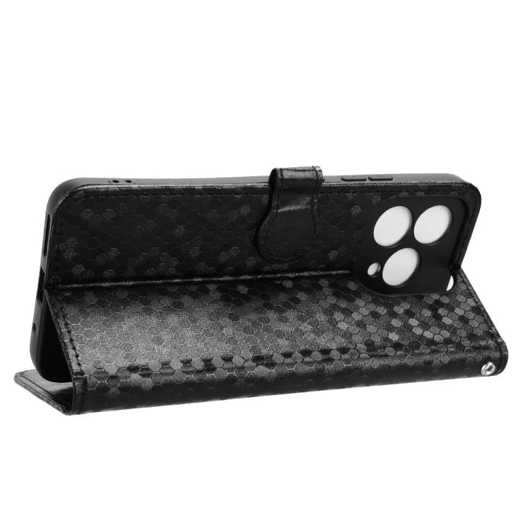For Cubot A40 Honeycomb Dot Texture Leather Phone Case
