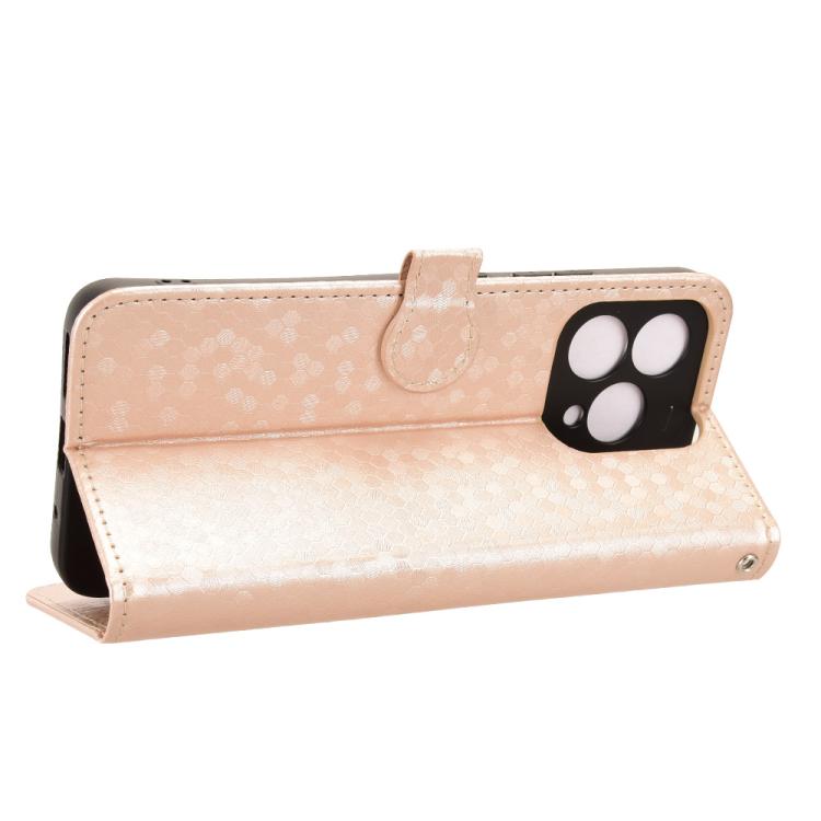 For Cubot A40 Honeycomb Dot Texture Leather Phone Case