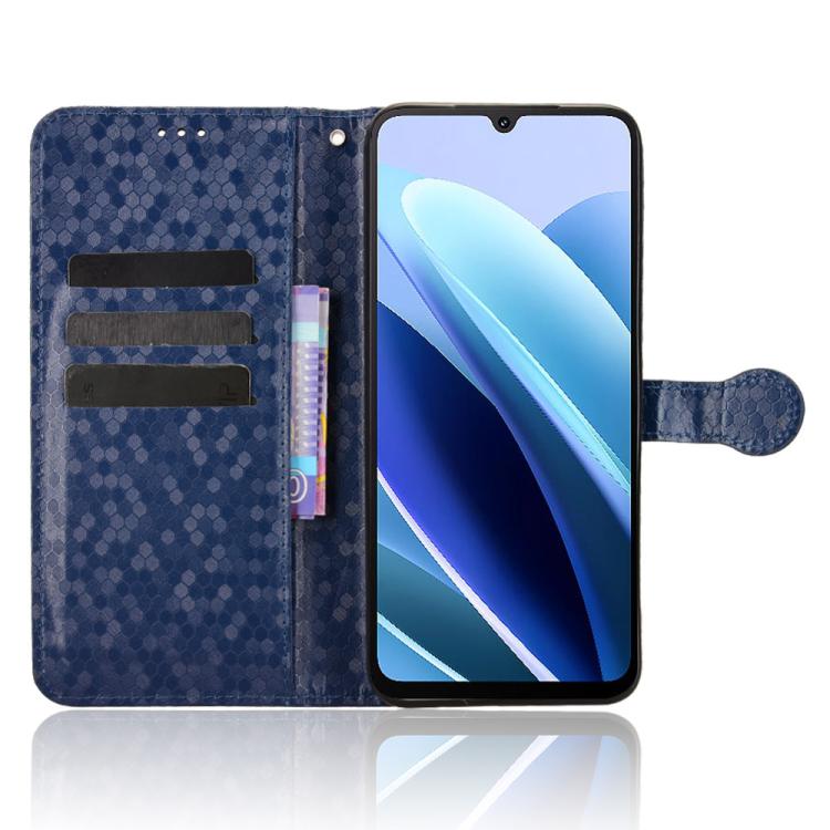 For Cubot A40 Honeycomb Dot Texture Leather Phone Case