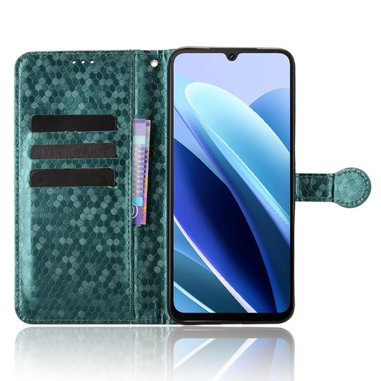For Cubot A40 Honeycomb Dot Texture Leather Phone Case