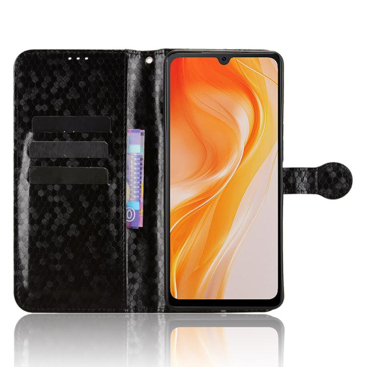 For Cubot P90 Honeycomb Dot Texture Leather Phone Case