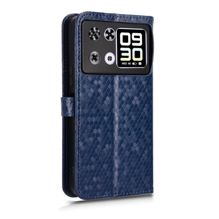For Cubot P90 Honeycomb Dot Texture Leather Phone Case