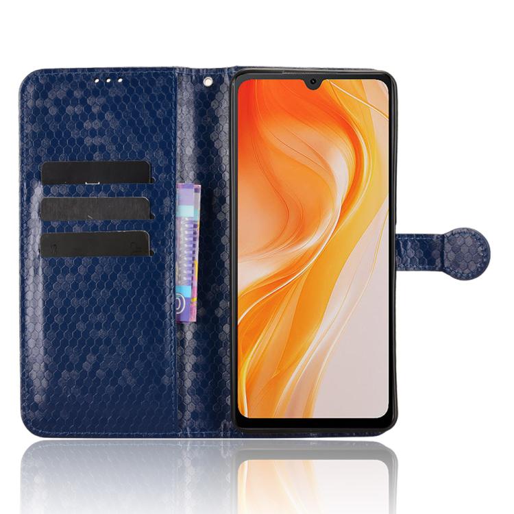 For Cubot P90 Honeycomb Dot Texture Leather Phone Case