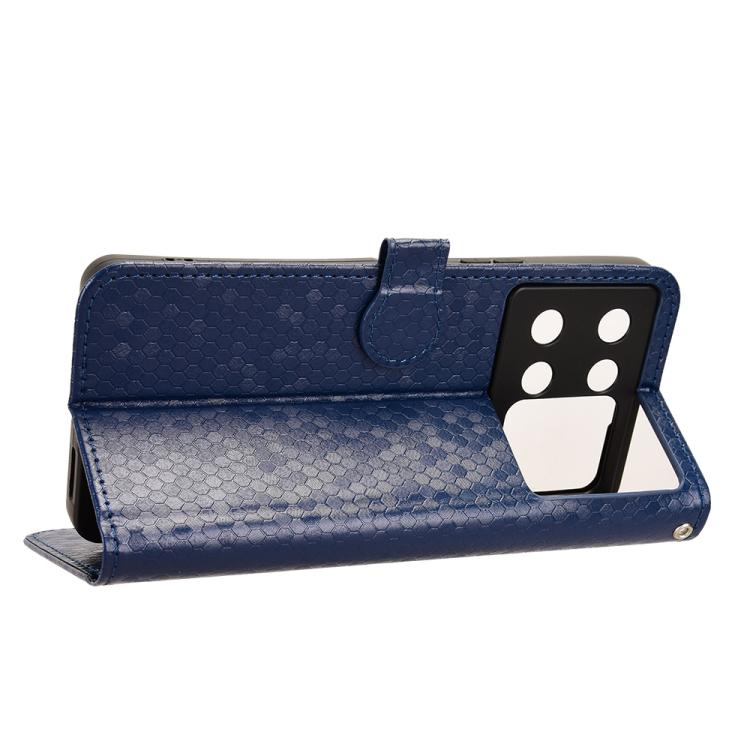 For Cubot P90 Honeycomb Dot Texture Leather Phone Case