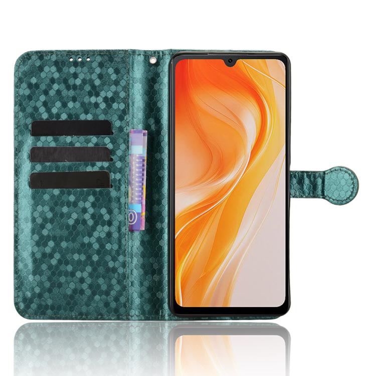 For Cubot P90 Honeycomb Dot Texture Leather Phone Case