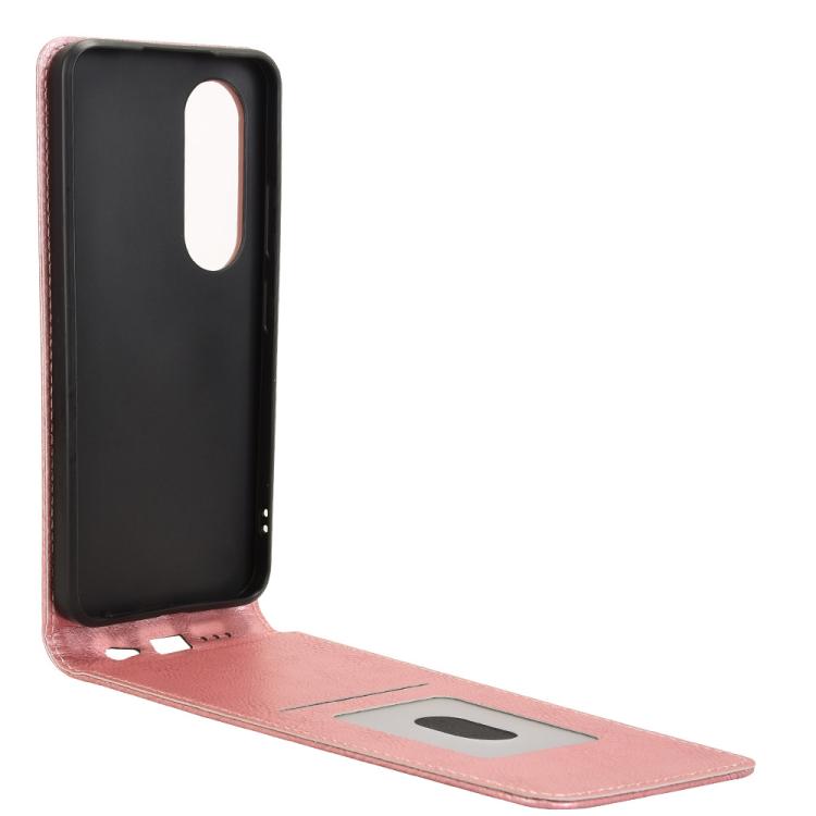 For itel S25 Magnetic Vertical Flip Leather Phone Case