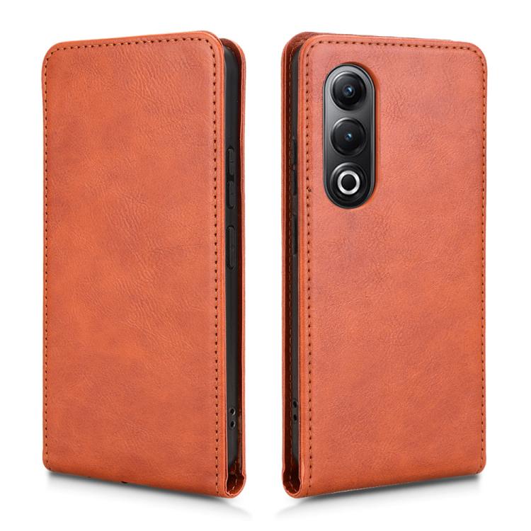 For itel S25 Magnetic Vertical Flip Leather Phone Case