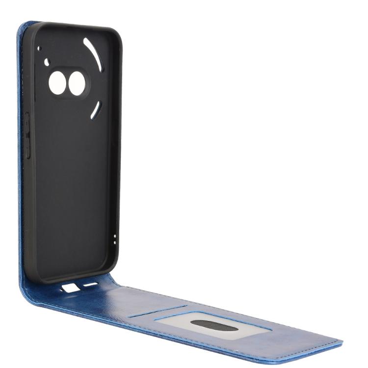 For Nothing Phone 2a Magnetic Vertical Flip Leather Phone Case