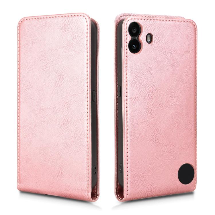 For Nothing CMF Phone 1 Magnetic Vertical Flip Leather Phone Case