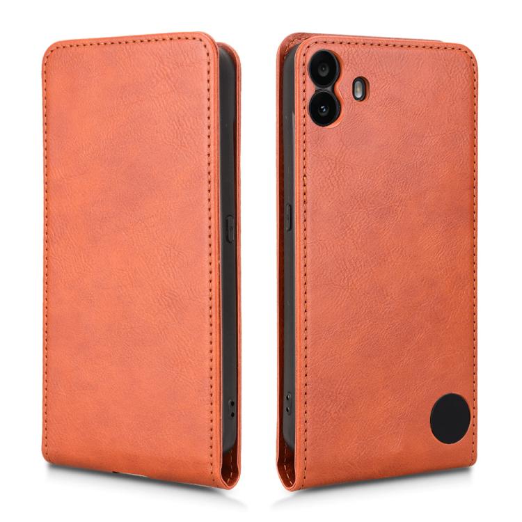 For Nothing CMF Phone 1 Magnetic Vertical Flip Leather Phone Case