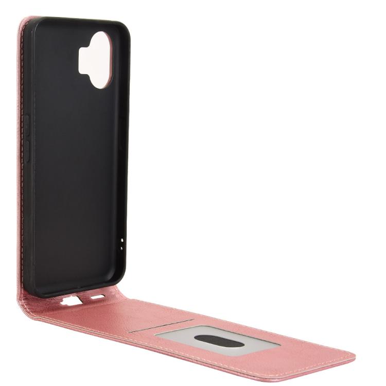For Nothing Phone 2 Magnetic Vertical Flip Leather Phone Case