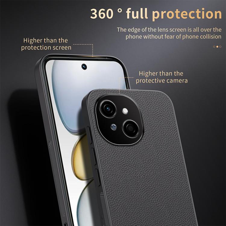 For Tecno Pop 9 4G / Spark Go 1 HUIYI Leather Magnetic Phone Case