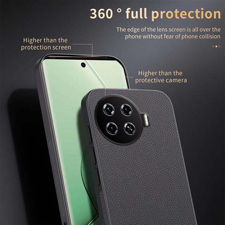 For Tecno Spark 20 Pro+ HUIYI Leather Magnetic Phone Case