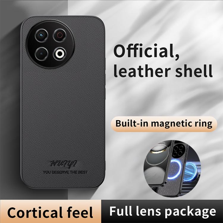 For Tecno Spark 30 Pro HUIYI Leather Magnetic Phone Case