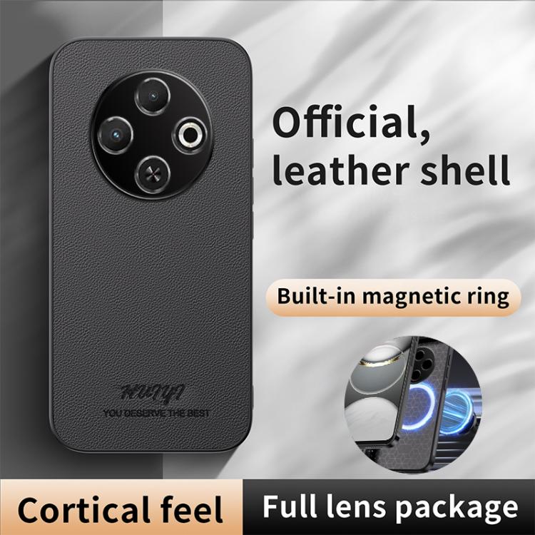 For Tecno Spark 30C 4G HUIYI Leather Magnetic Phone Case