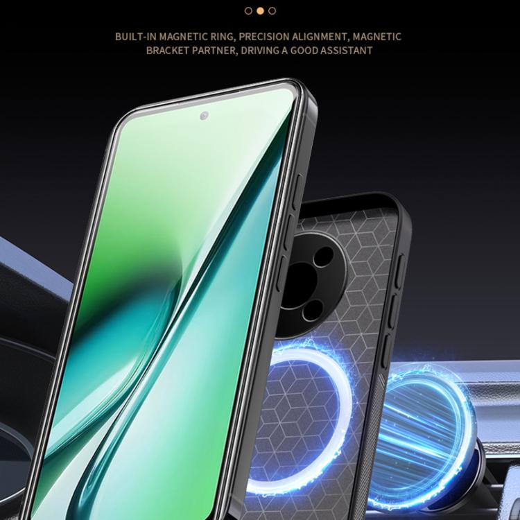 For itel RS4 HUIYI Leather Magnetic Phone Case
