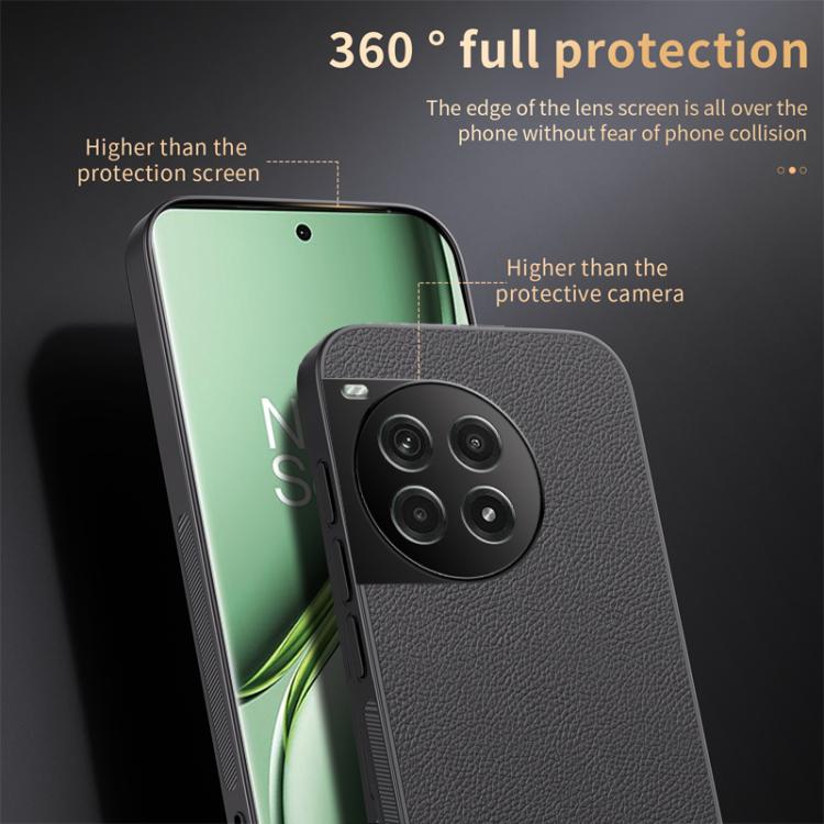 For OnePlus Ace 3 Pro HUIYI Leather Magnetic Phone Case