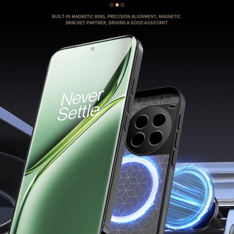 For OnePlus Ace 3 Pro HUIYI Leather Magnetic Phone Case
