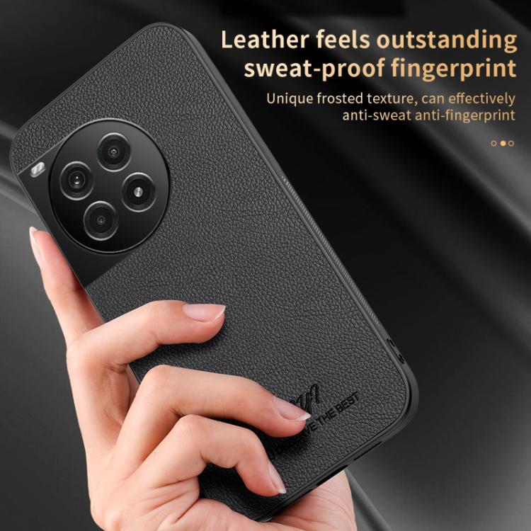 For OnePlus Ace 3 Pro HUIYI Leather Magnetic Phone Case