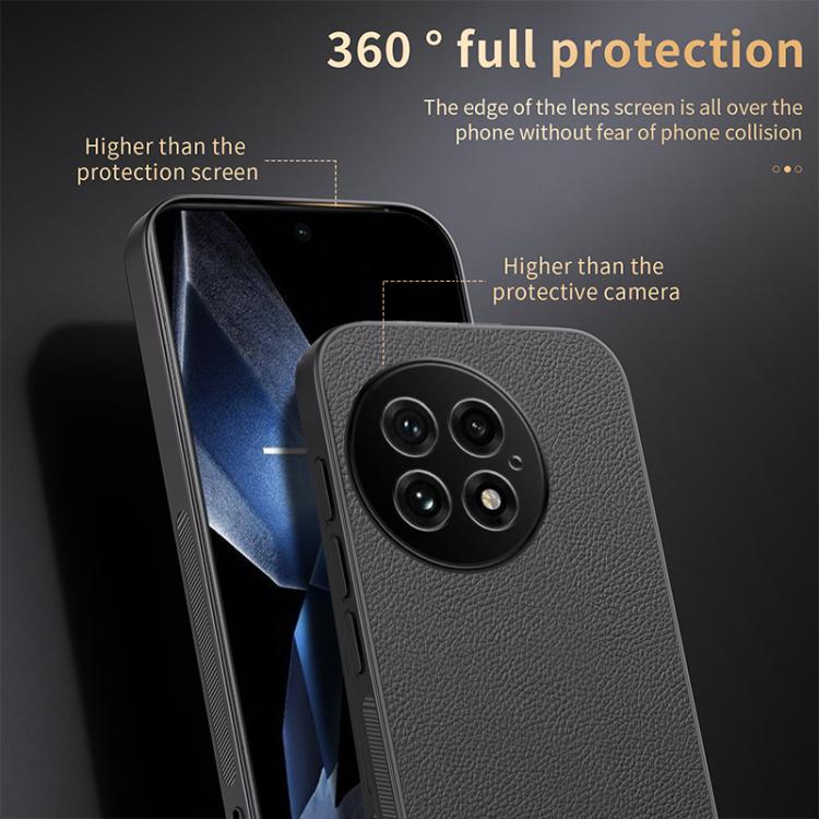 For OnePlus 13 HUIYI Leather Magnetic Phone Case