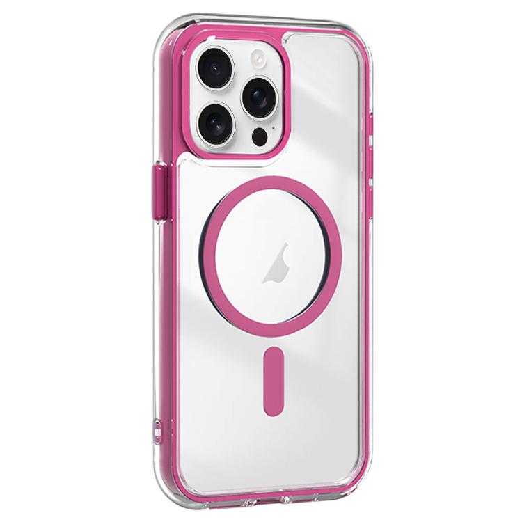 For iPhone 14 Pro Acrylic Hybrid TPU Airbag Shockproof MagSafe Phone Case