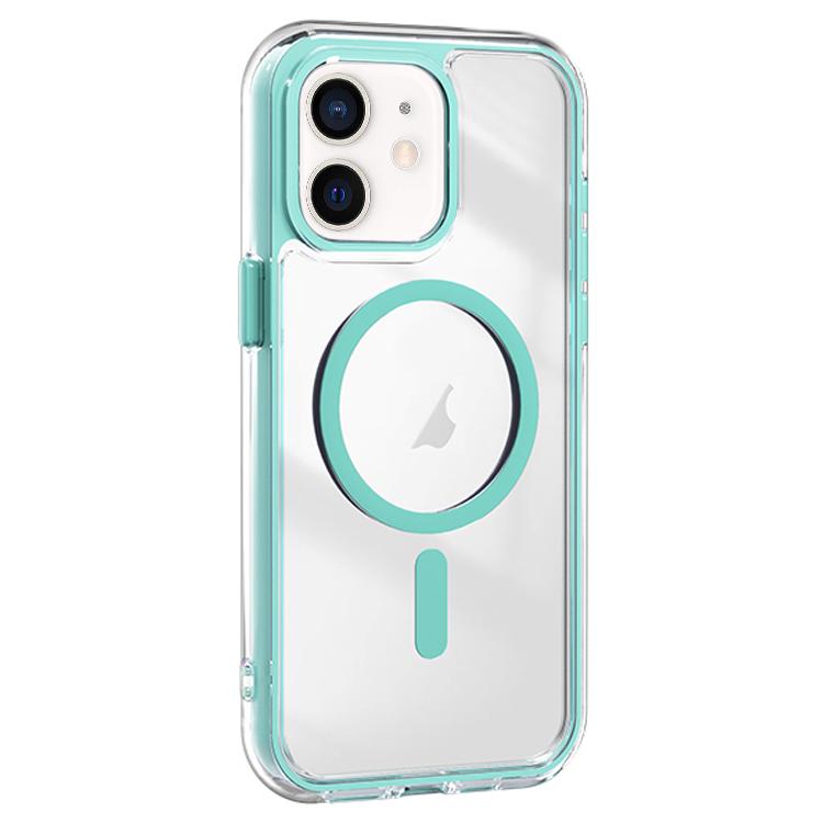 For iPhone 12 Acrylic Hybrid TPU Airbag Shockproof MagSafe Phone Case