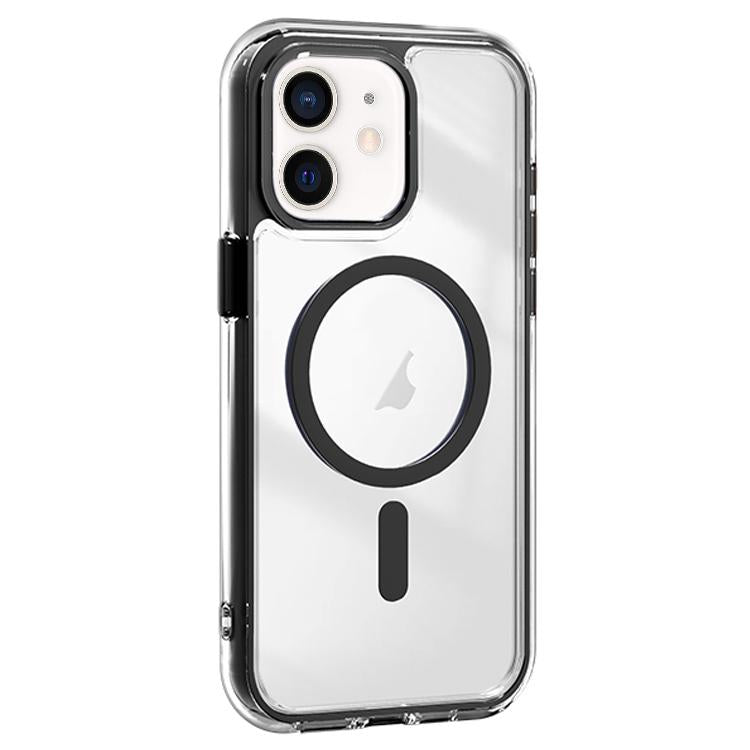 For iPhone 12 Acrylic Hybrid TPU Airbag Shockproof MagSafe Phone Case