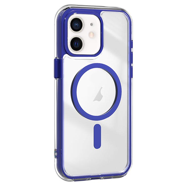 For iPhone 12 Acrylic Hybrid TPU Airbag Shockproof MagSafe Phone Case