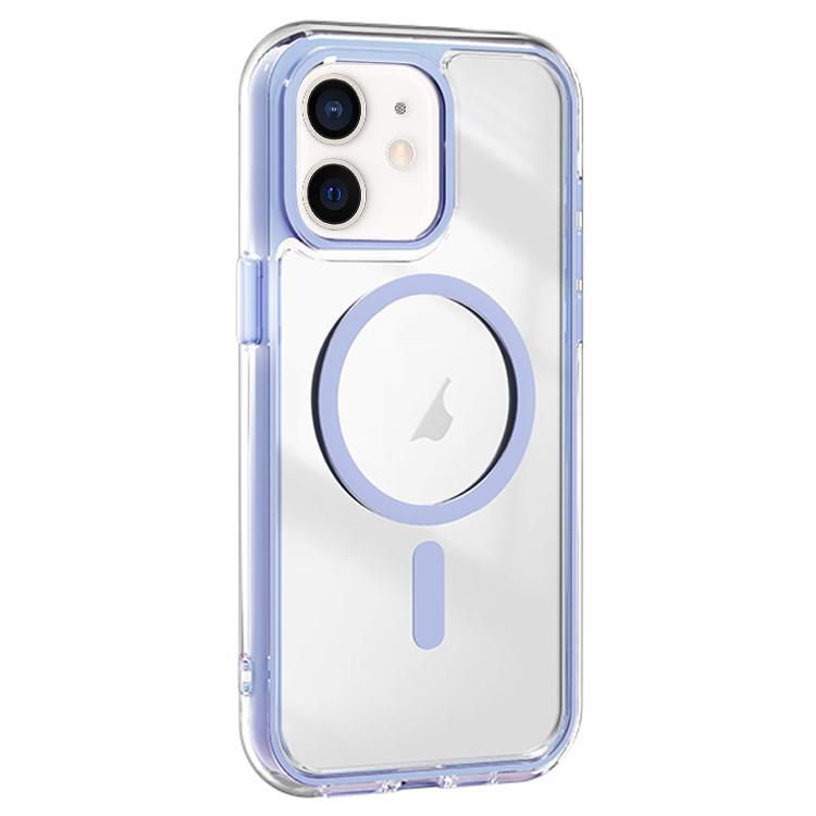 For iPhone 12 Acrylic Hybrid TPU Airbag Shockproof MagSafe Phone Case