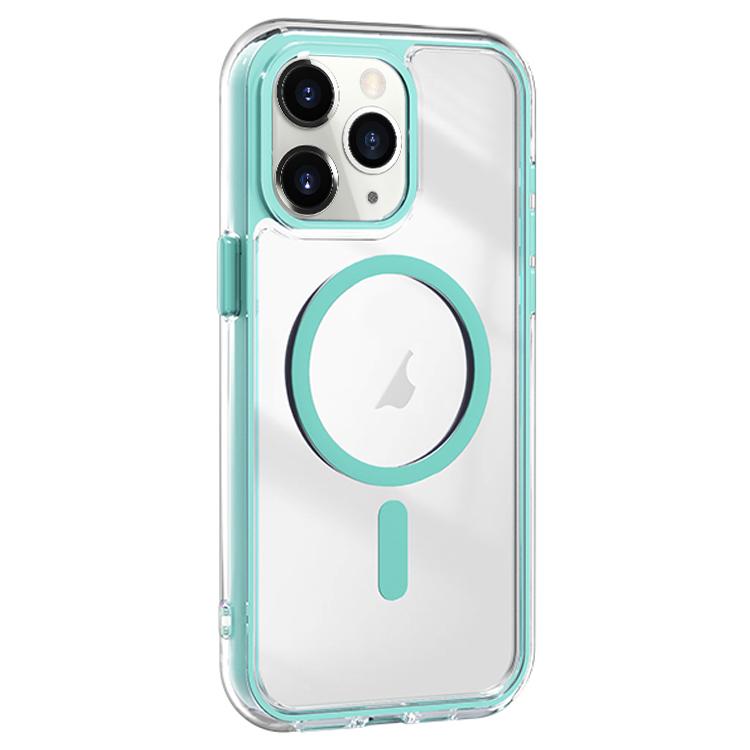 For iPhone 11 Pro Acrylic Hybrid TPU Airbag Shockproof MagSafe Phone Case