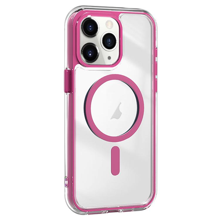 For iPhone 11 Pro Acrylic Hybrid TPU Airbag Shockproof MagSafe Phone Case