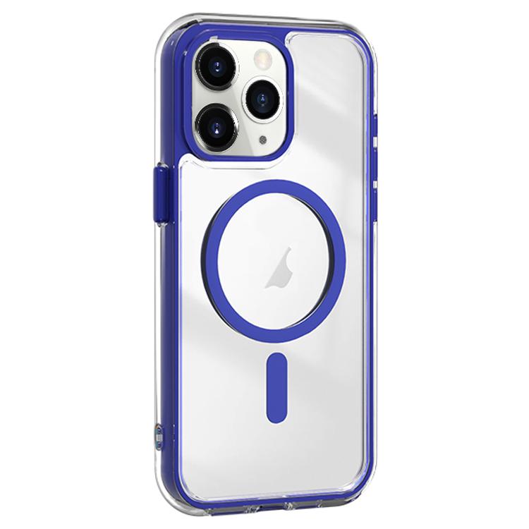 For iPhone 11 Pro Acrylic Hybrid TPU Airbag Shockproof MagSafe Phone Case