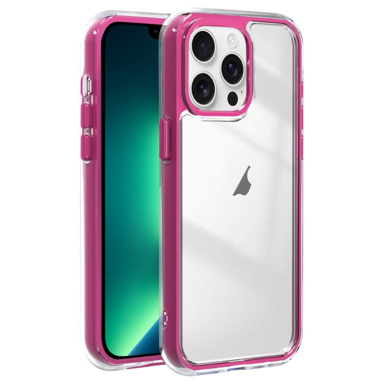 For iPhone 13 Pro Max Acrylic Hybrid TPU 3-in-1 Airbag Shockproof Phone Case