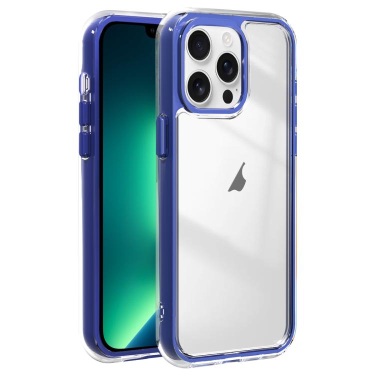 For iPhone 13 Pro Max Acrylic Hybrid TPU 3-in-1 Airbag Shockproof Phone Case