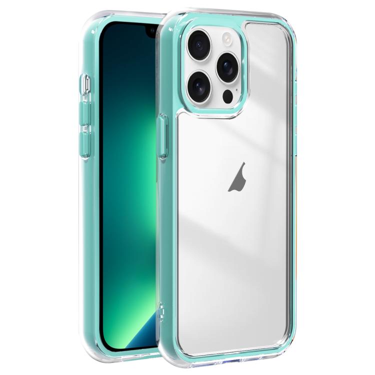 For iPhone 13 Pro Acrylic Hybrid TPU 3-in-1 Airbag Shockproof Phone Case
