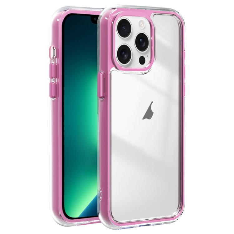 For iPhone 13 Pro Acrylic Hybrid TPU 3-in-1 Airbag Shockproof Phone Case