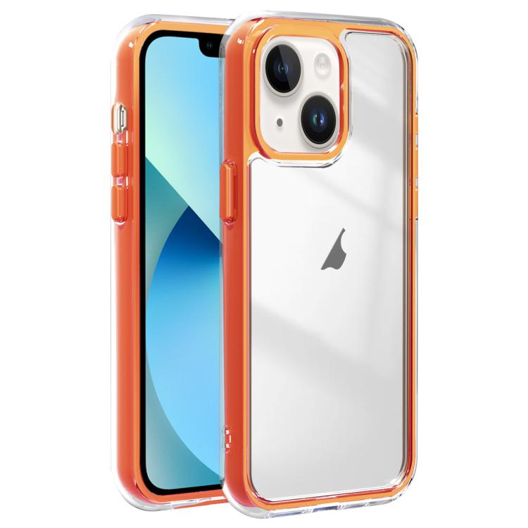 For iPhone 13 Acrylic Hybrid TPU 3-in-1 Airbag Shockproof Phone Case