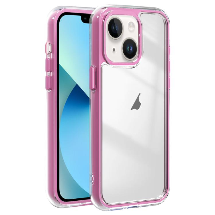 For iPhone 13 Acrylic Hybrid TPU 3-in-1 Airbag Shockproof Phone Case