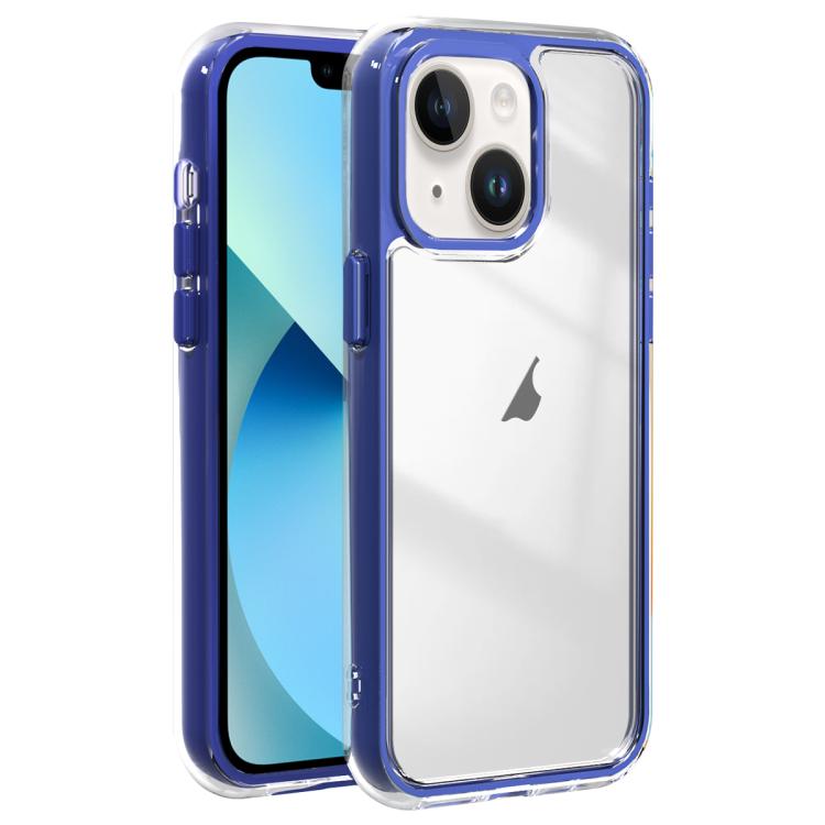 For iPhone 13 Acrylic Hybrid TPU 3-in-1 Airbag Shockproof Phone Case
