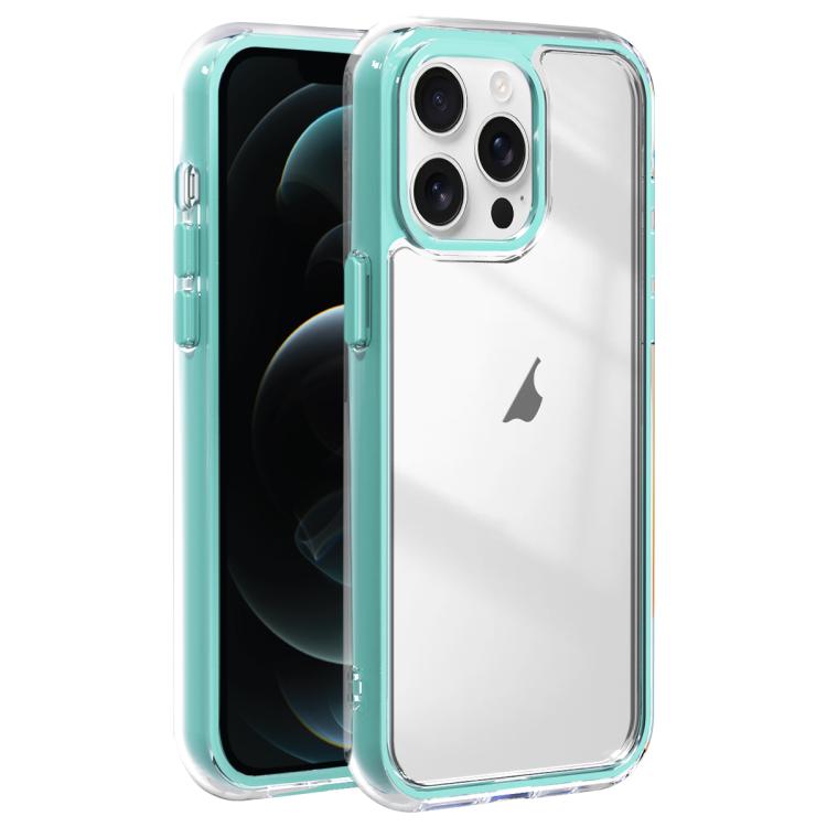 For iPhone 12 Pro Max Acrylic Hybrid TPU 3-in-1 Airbag Shockproof Phone Case