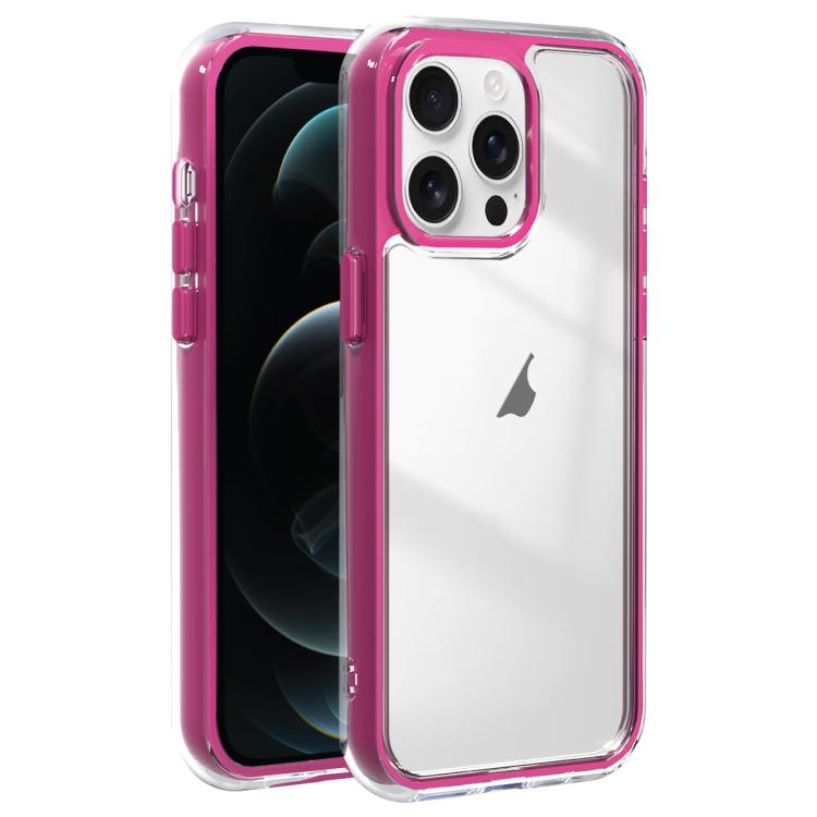 For iPhone 12 Pro Acrylic Hybrid TPU 3-in-1 Airbag Shockproof Phone Case