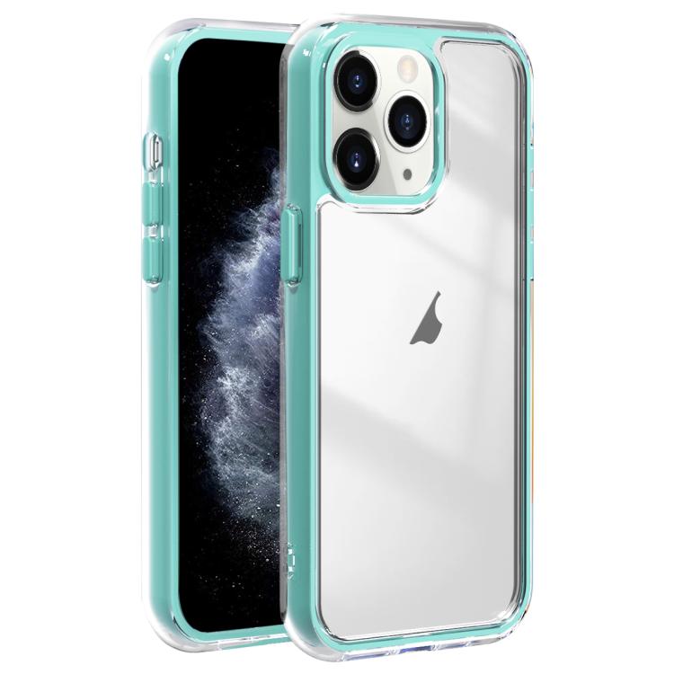 For iPhone 11 Pro Max Acrylic Hybrid TPU 3-in-1 Airbag Shockproof Phone Case