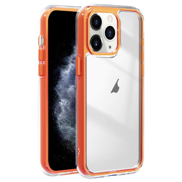 For iPhone 11 Pro Max Acrylic Hybrid TPU 3-in-1 Airbag Shockproof Phone Case