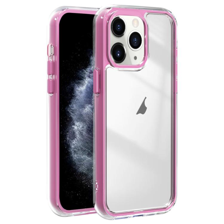 For iPhone 11 Pro Max Acrylic Hybrid TPU 3-in-1 Airbag Shockproof Phone Case