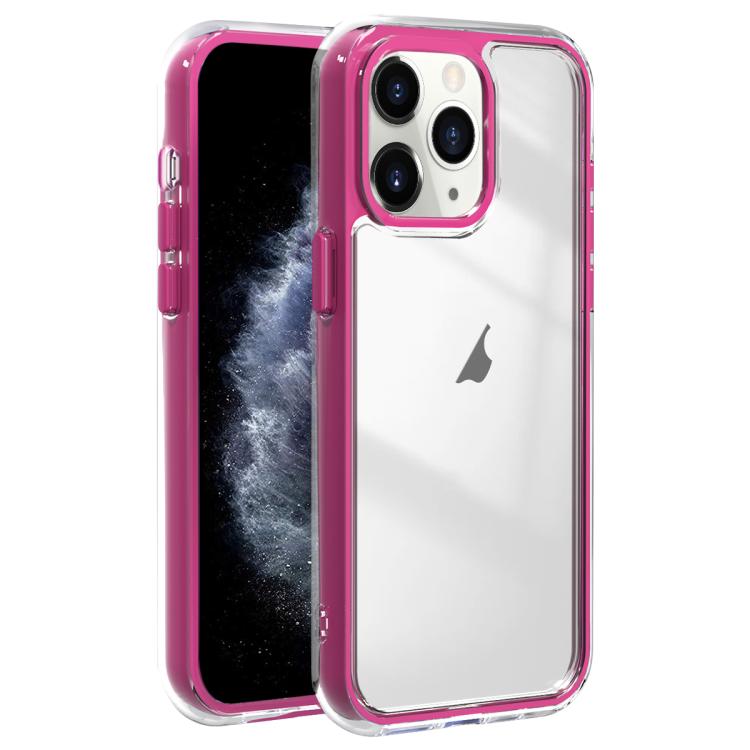 For iPhone 11 Pro Max Acrylic Hybrid TPU 3-in-1 Airbag Shockproof Phone Case